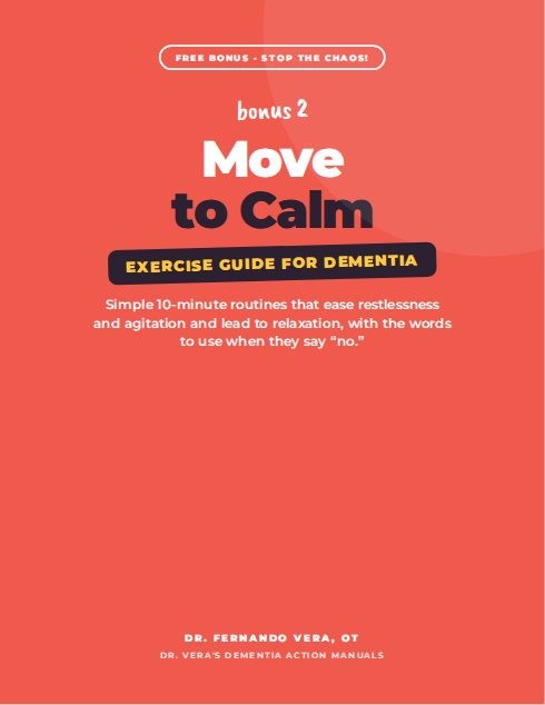 Move to Calm exercise guide cover